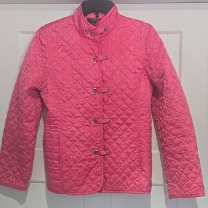 Vibrant Pink Quilted Women's Jacket